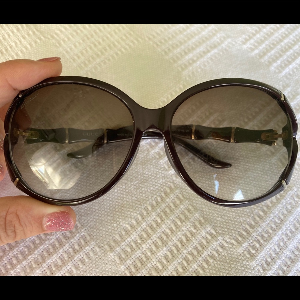 Gucci bamboo sunglasses
